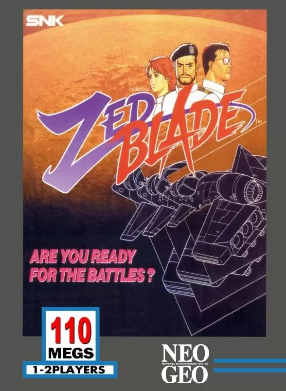 NEO-GEO AES - Zed Blade