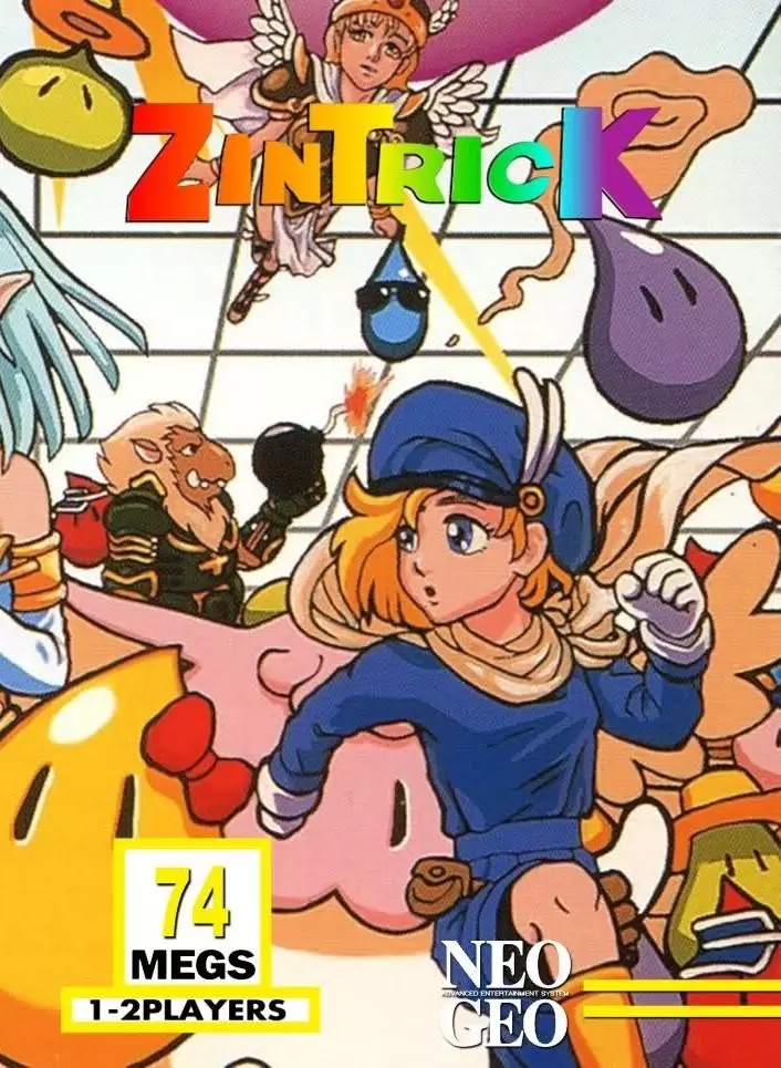 NEO-GEO AES - Zintrick / Oshidashi Zentrix