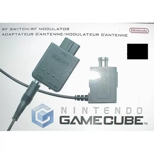 Matériel GameCube - Adaptateur d\'antenne et modulateur d\'antenne pour Gamecube