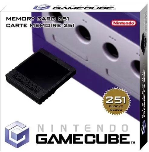 Matériel GameCube - Carte Mémoire 251 Gamecube