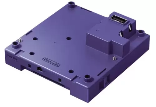 GameCube Stuff - Gameboy Player Gamecube (purple)