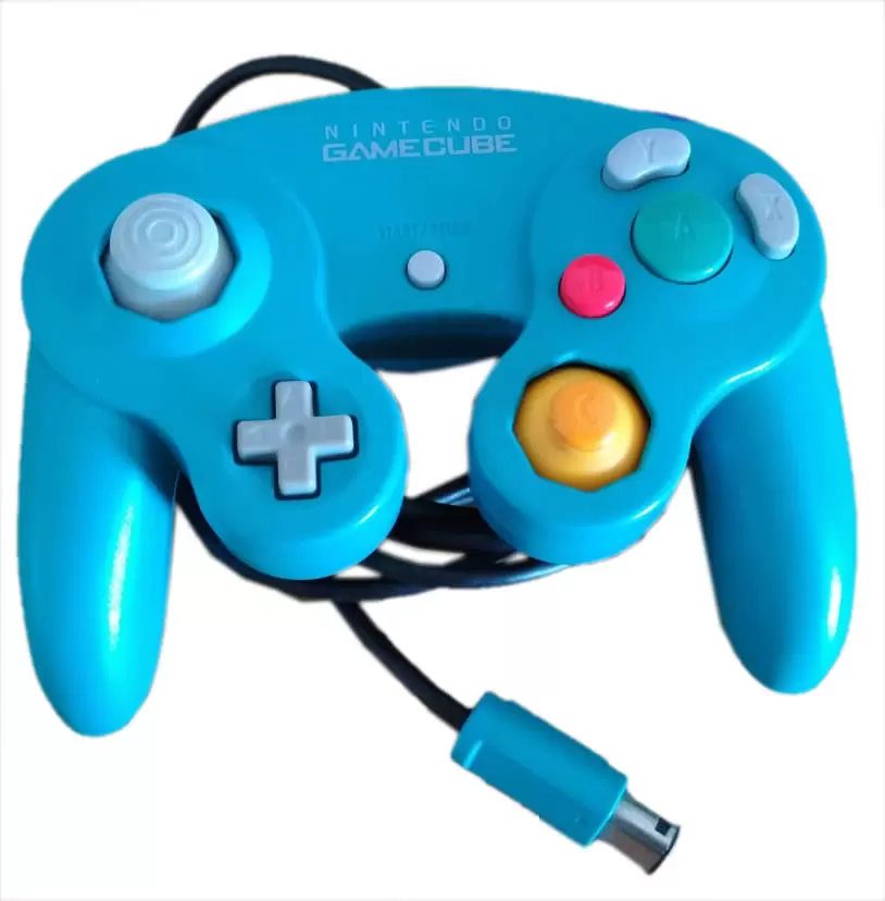 Matériel GameCube - Manette Gamecube Bleue