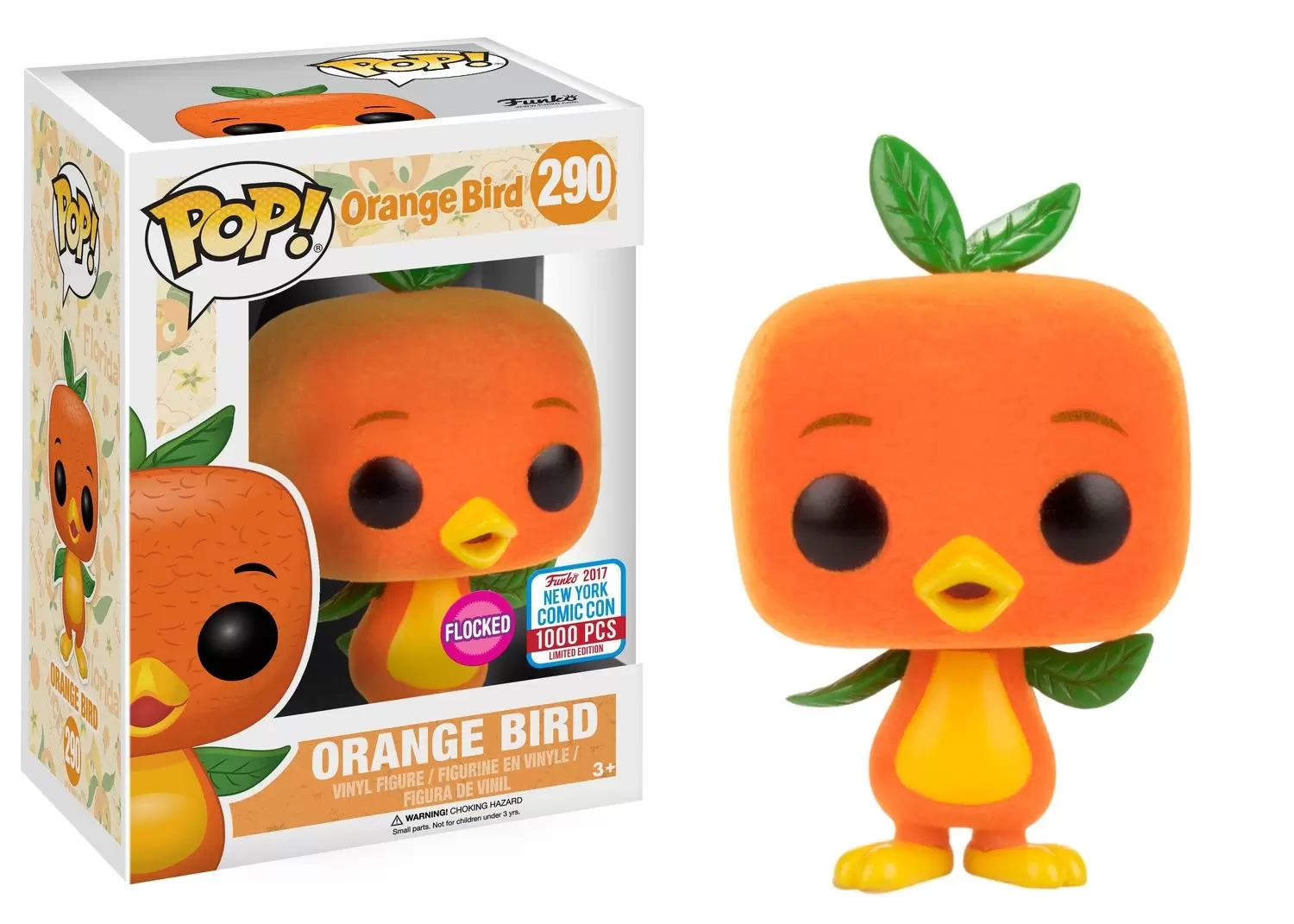 POP! Disney - Disney Parks - Orange Bird Flocked