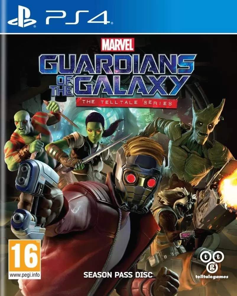 PS4 Games - Guardians of the Galaxy : The Telltale Series