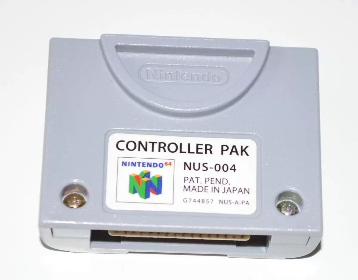 Matériel Nintendo 64 - Controller Pak Nintendo 64