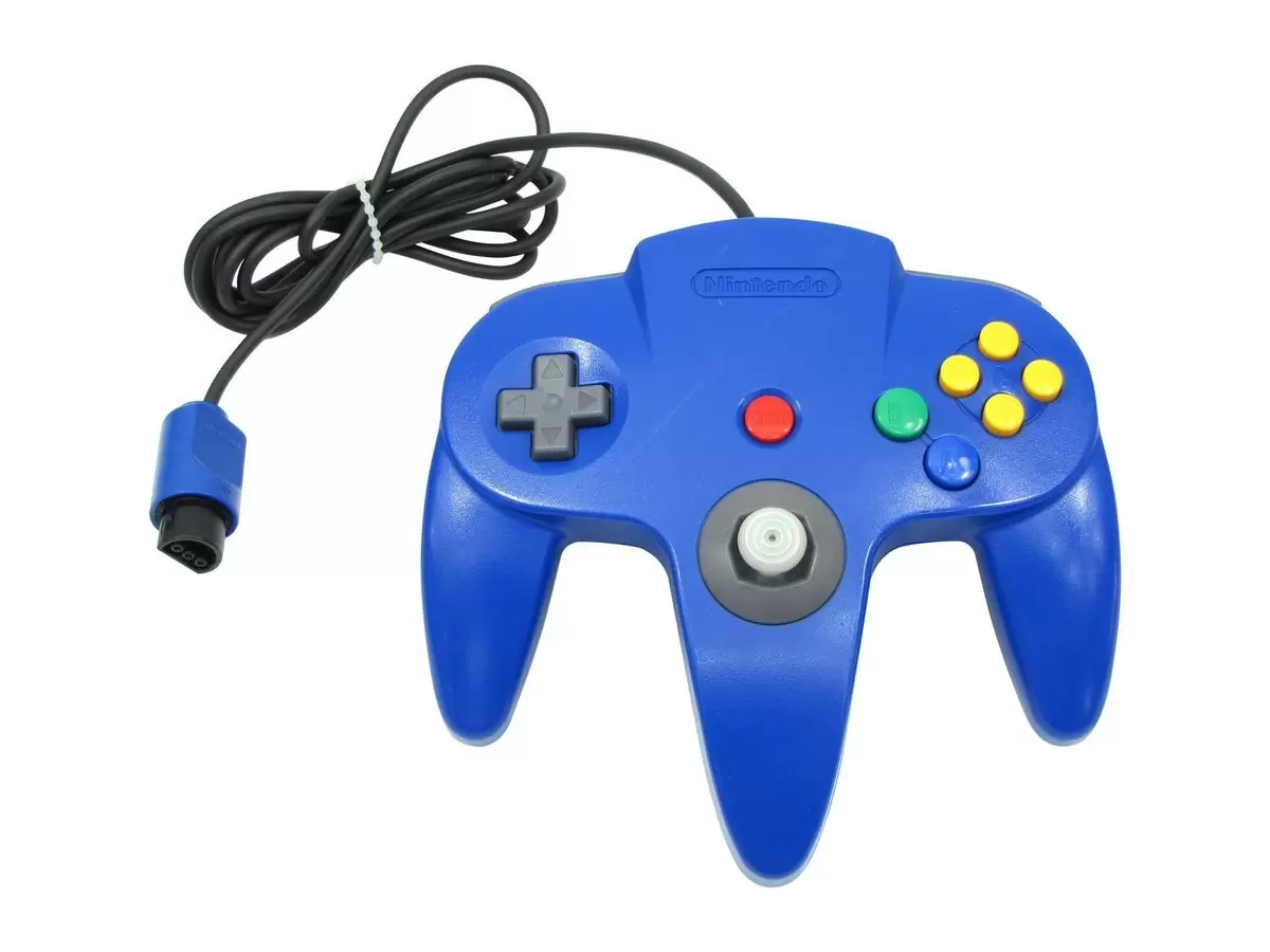 Matériel Nintendo 64 - Manette Nintendo 64 Bleue