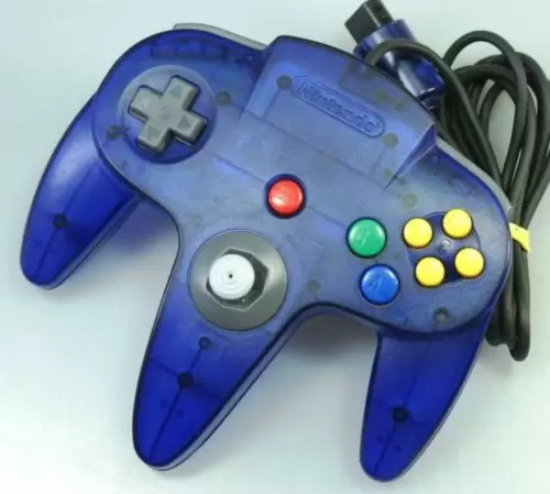 Matériel Nintendo 64 - Manette Nintendo 64 Midnight Blue