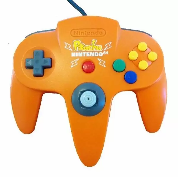 Matériel Nintendo 64 - Manette Nintendo 64 Pikachu Orange / Jaune
