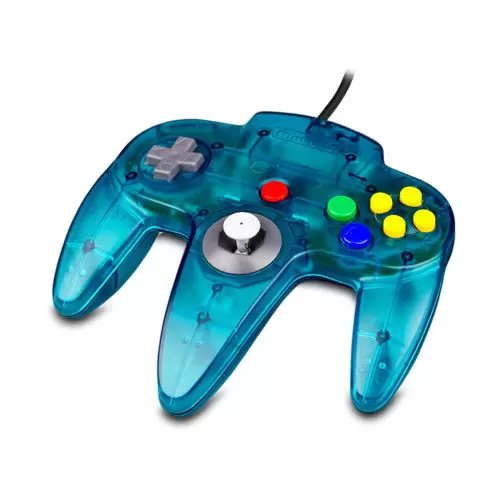Matériel Nintendo 64 - Manette Nintendo 64 Funtastic Bleue