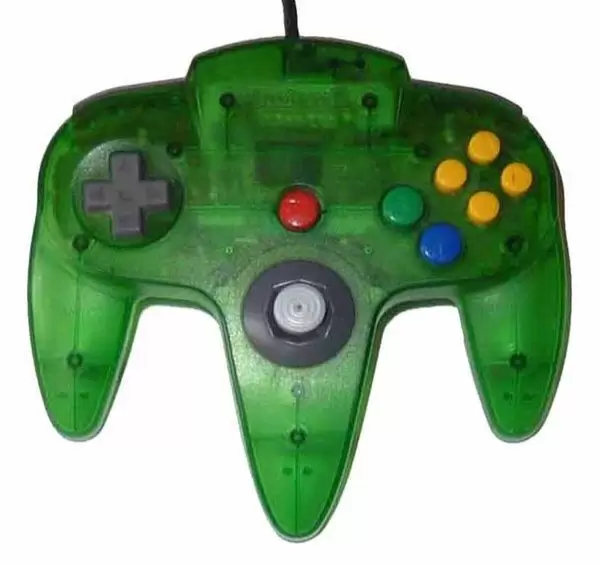 Matériel Nintendo 64 - Manette Nintendo 64 Transparente Verte