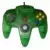 Manette Nintendo 64 Transparente Verte