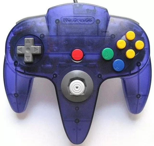 Matériel Nintendo 64 - Manette Nintendo 64 Transparente Violette