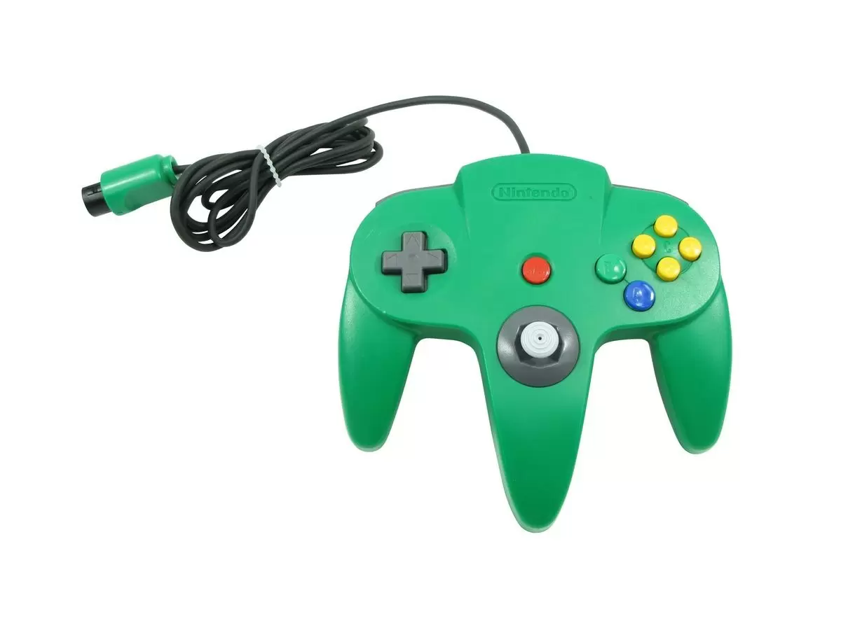 Nintendo 64 Stuff - GamePad Nintendo 64 Green