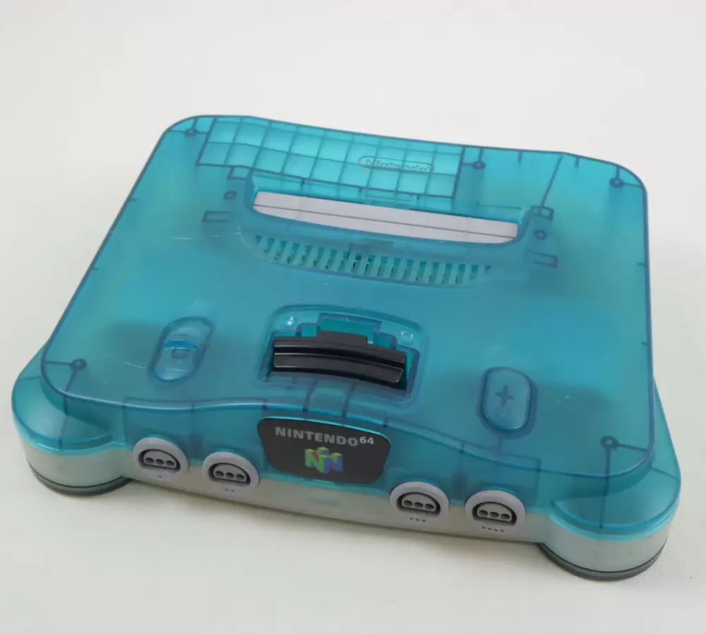 Matériel Nintendo 64 - Nintendo 64 Clear Blue