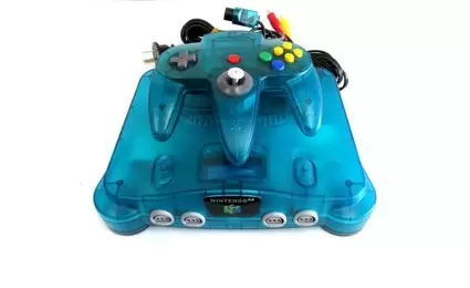 Matériel Nintendo 64 - Nintendo 64 Funtastic Series Bleue