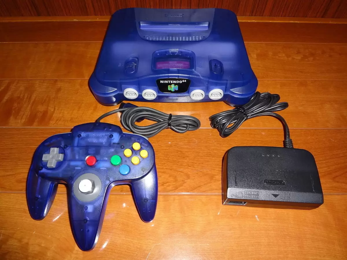 Nintendo 64 Stuff - Nintendo 64 Midnight Blue