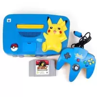 Nintendo 64 Pikachu Bleu Clair /Jaune