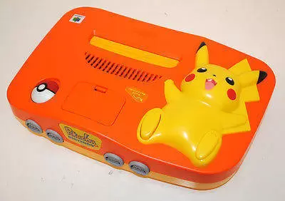 Matériel Nintendo 64 - Nintendo 64 Pikachu Orange / Jaune