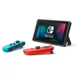 Nintendo Switch avec Joy-con bleu rouge