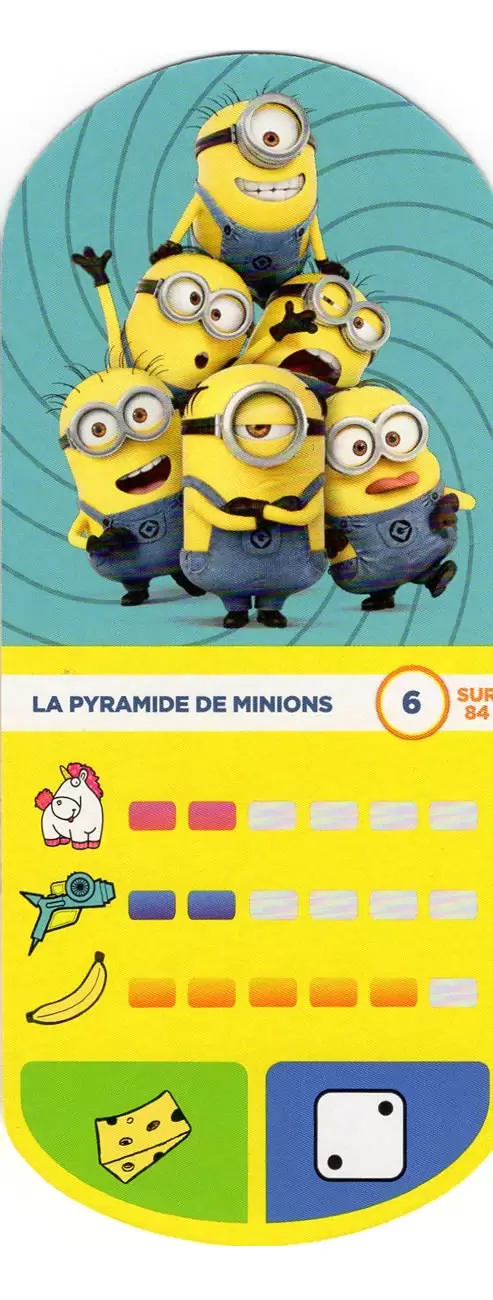 Cartes Auchan : Moi Moche et Méchant 3 - La Pyramide de Minions