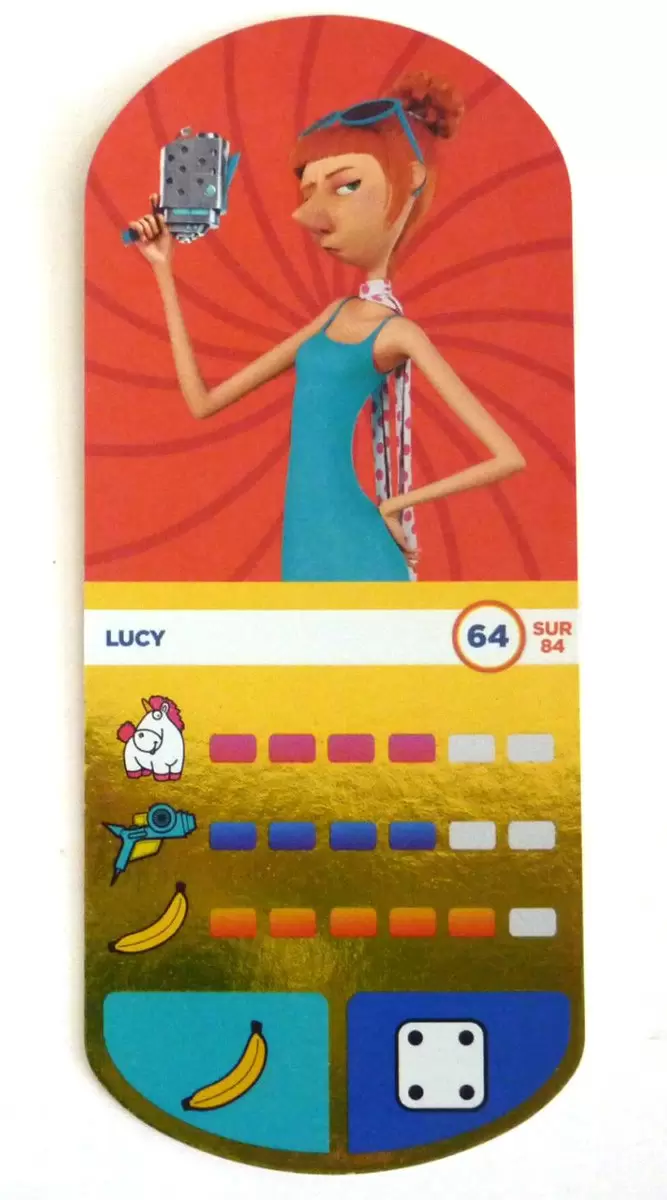 Cartes Auchan : Moi Moche et Méchant 3 - Lucy