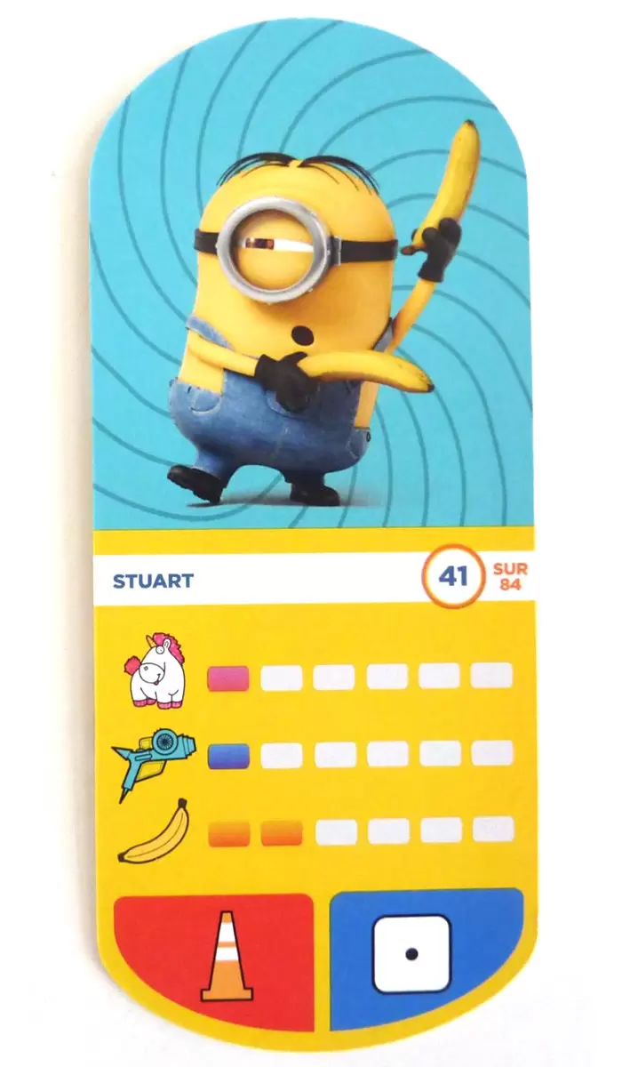 Cartes Auchan : Moi Moche et Méchant 3 - Stuart