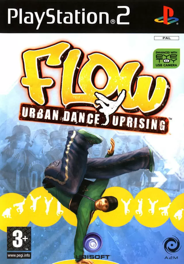 PS2 Games - Flow Urban Dance Uprising