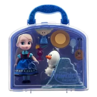 Ensemble de jeu - Ensemble de jeu mini poupée Animator Elsa 5\