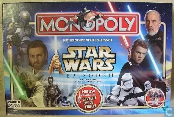 Monopoly Films & Séries TV - Monopoly Star Wars : Episode II