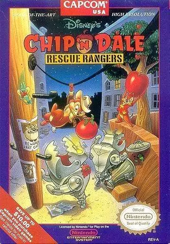Jeux Nintendo NES - Chip\'n Dale