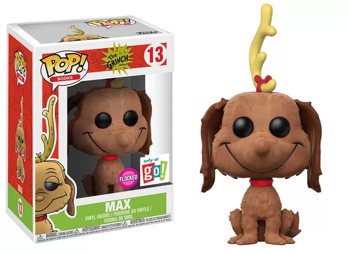 POP! Books - The Grinch - Max Flocked