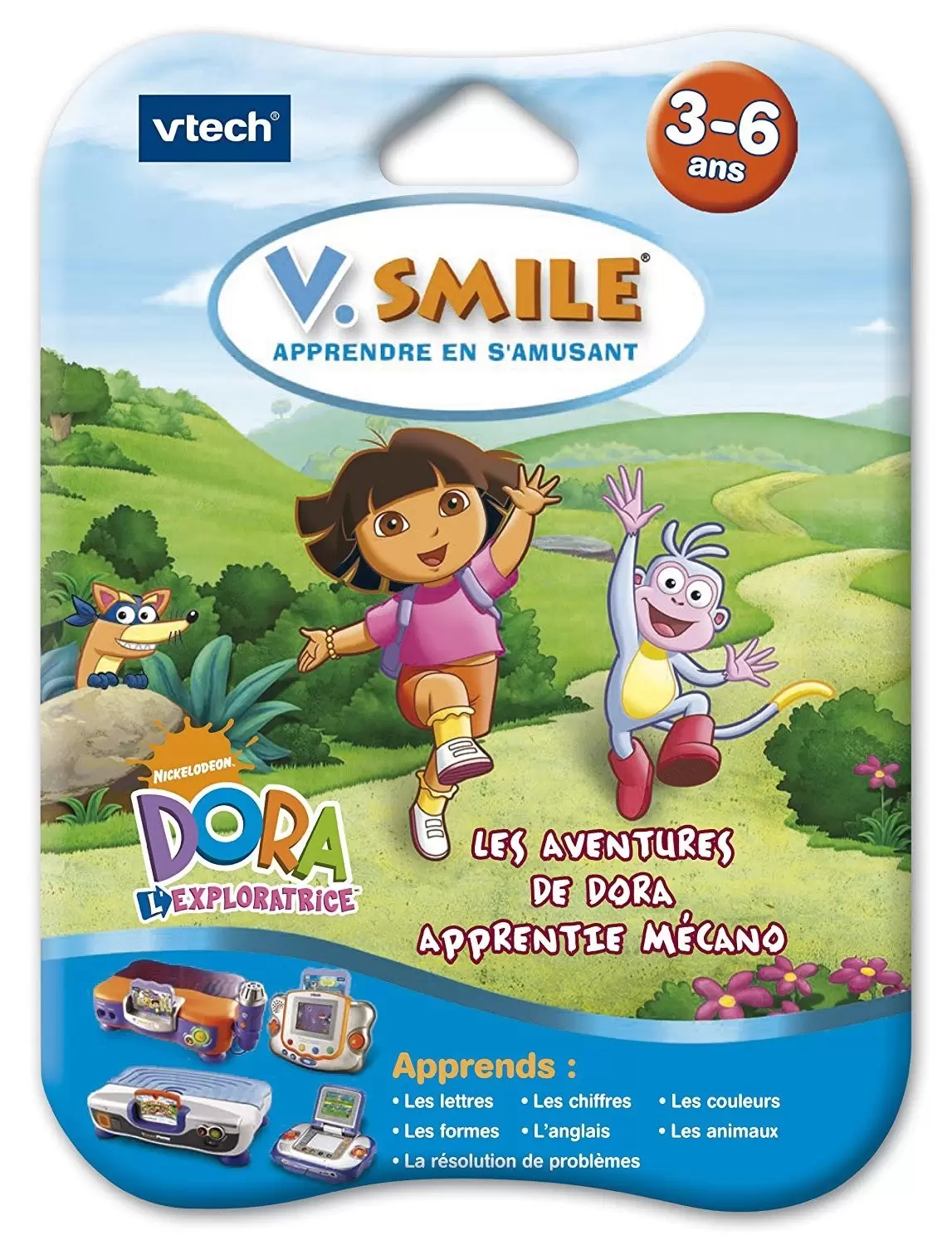 Jeux Vtech - Dora - Les Aventures de Dora Apprentie Mécano