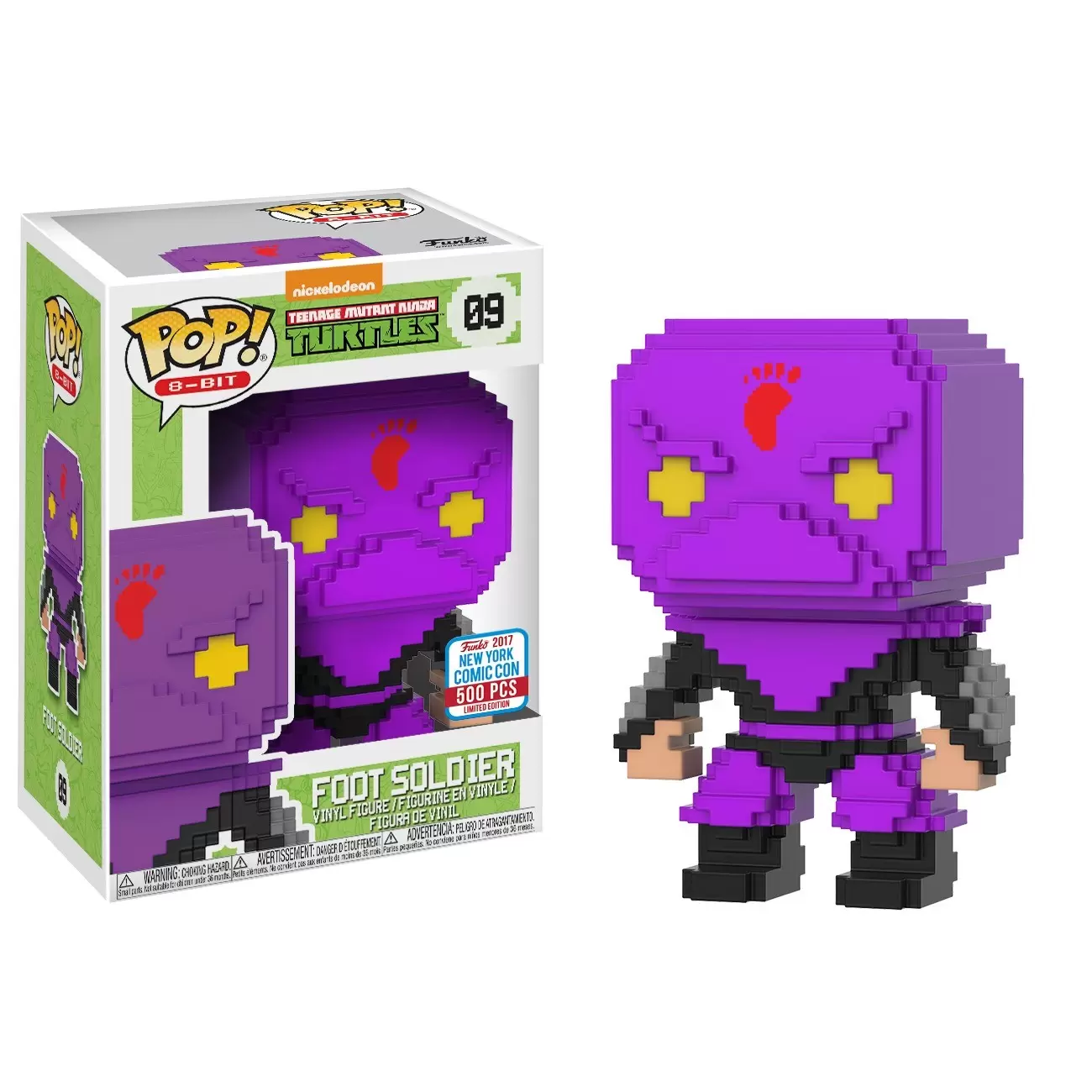 POP! 8-Bit - Teenage Mutant Ninja Turtles - Foot Soldier Purple