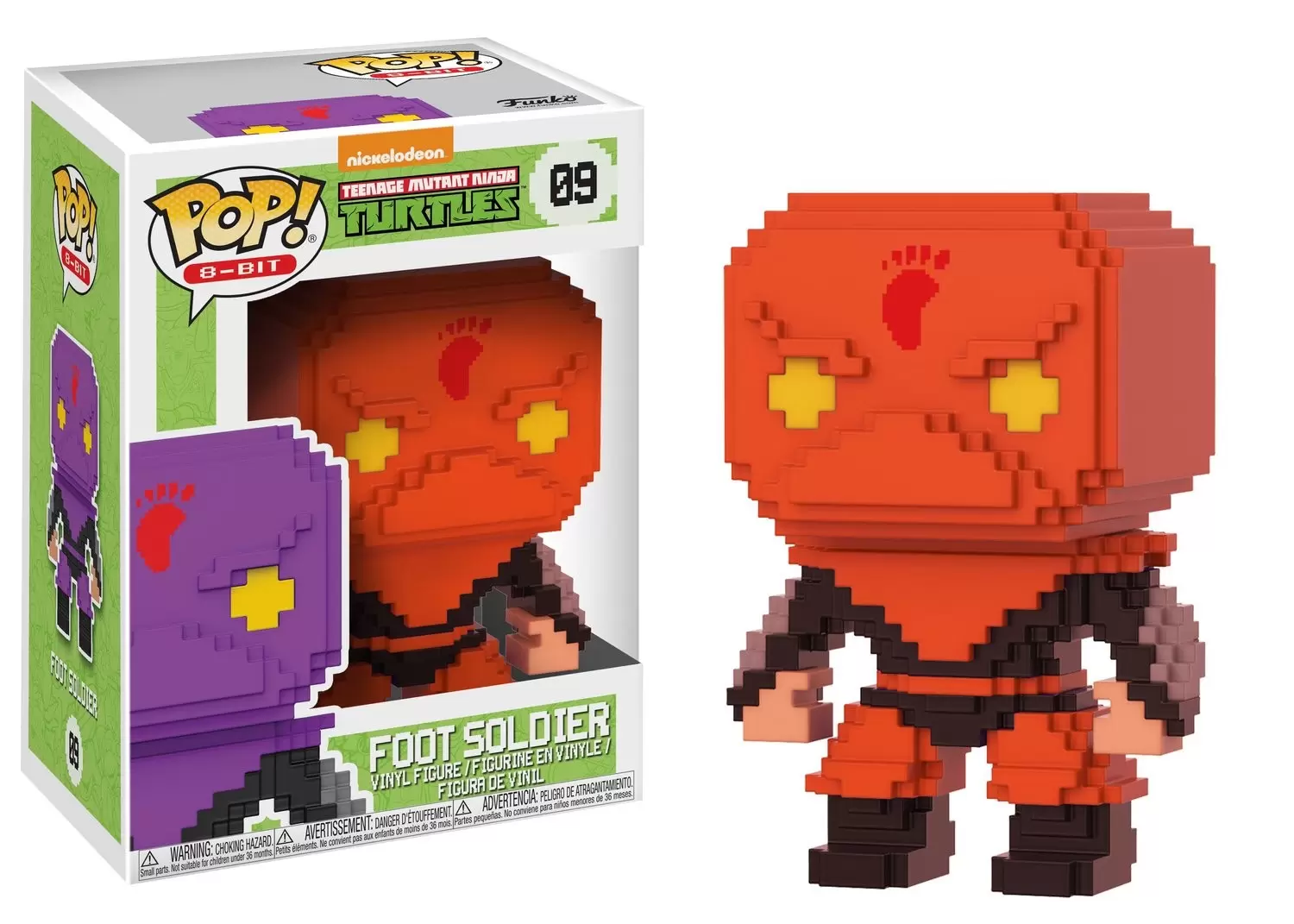POP! 8-Bit - Teenage Mutant Ninja Turtles - Foot Soldier Red