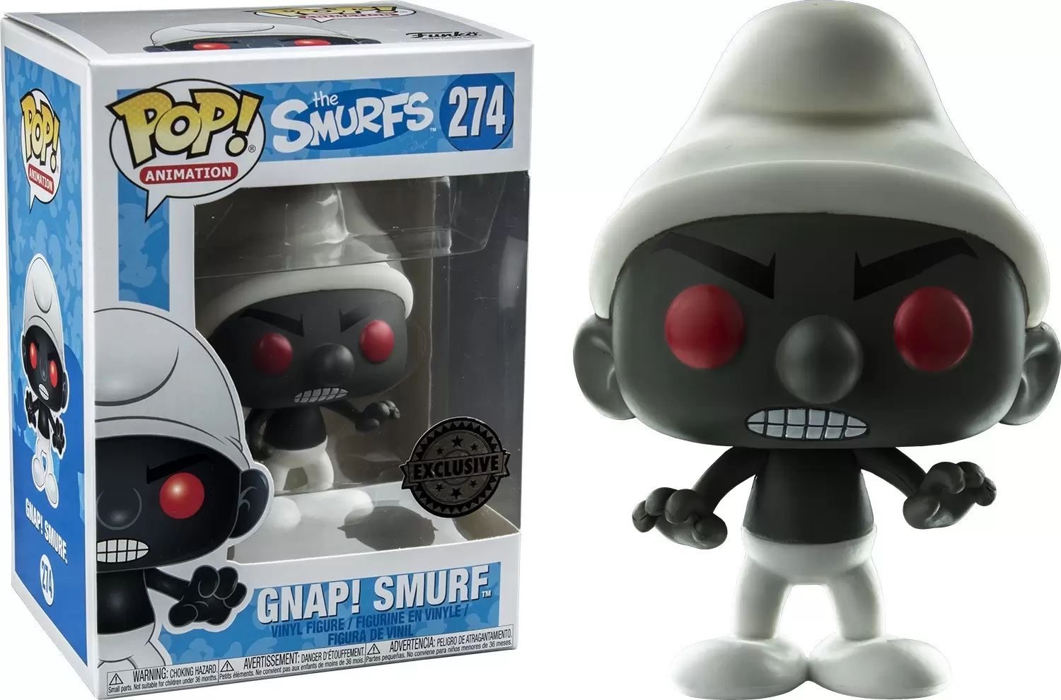 POP! Animation - The Smurfs -  Gnap Smurf Black