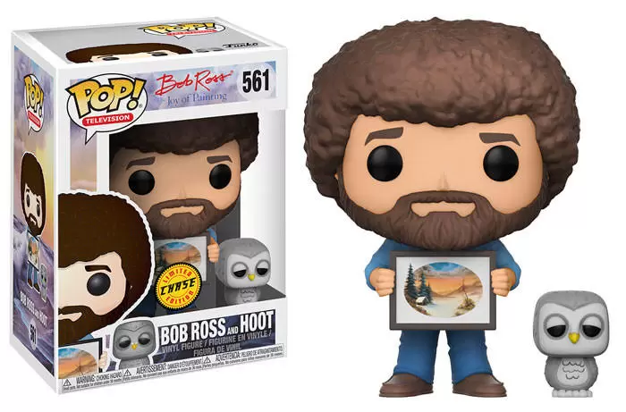 POP! Television - The Joy of Painting - Bob Ross and Hoot