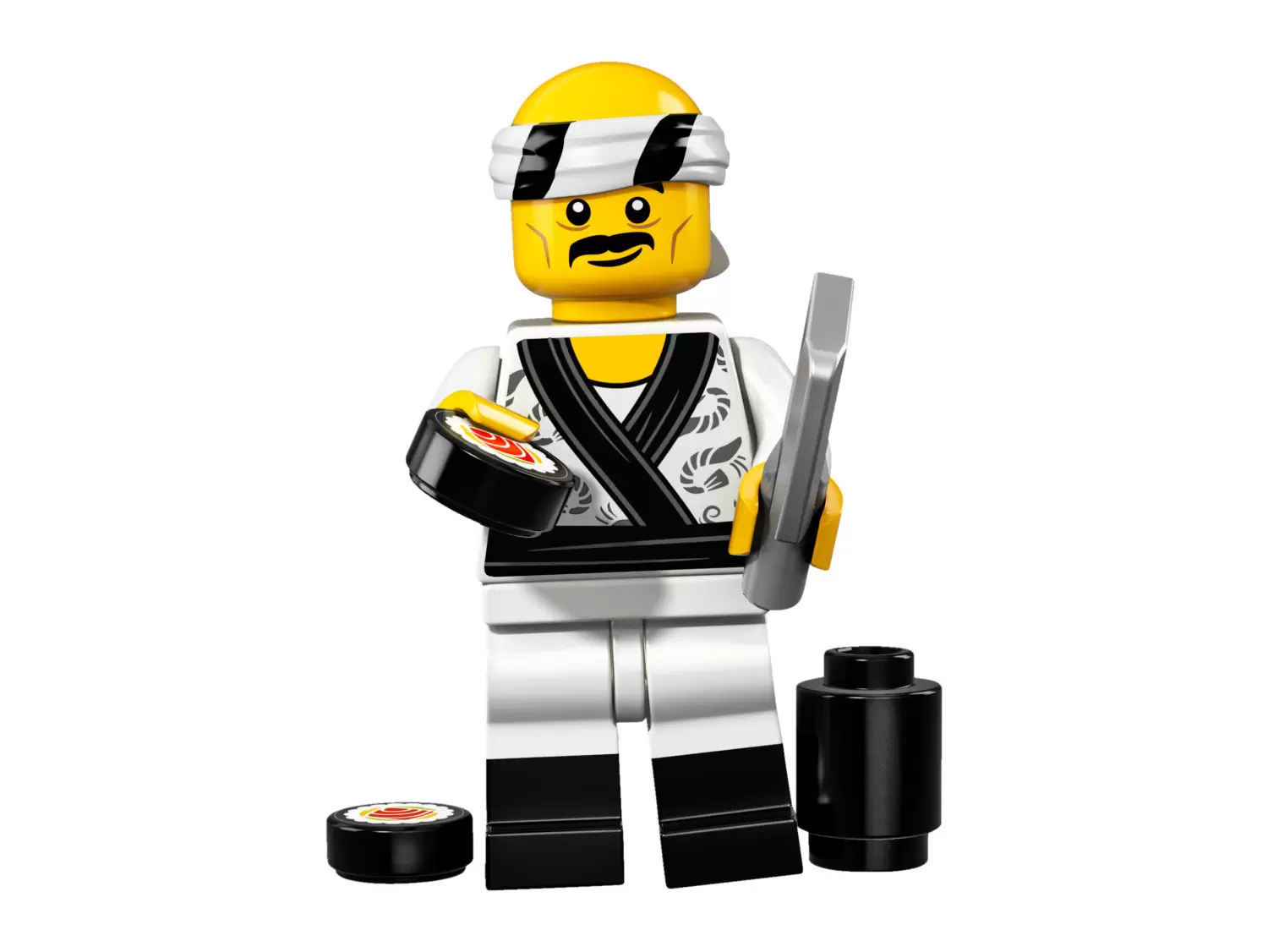 Sushi Chef mit Beil # 19 NEU LEGO 71019 The Ninjago Movie Minifiguren 