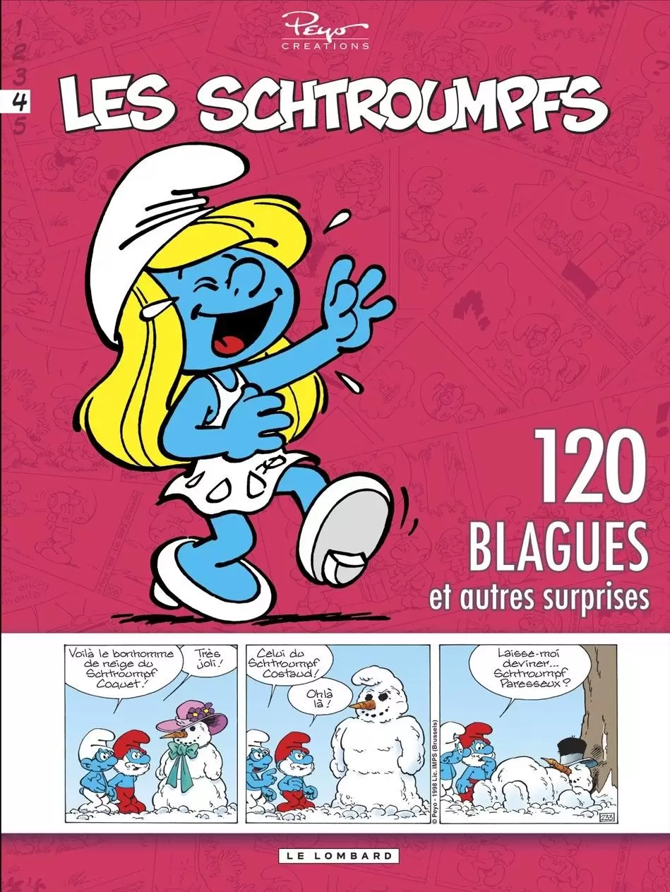 Les Schtroumpfs - Les Schtroumpfs 04 - 120 Blagues et autres Surprises