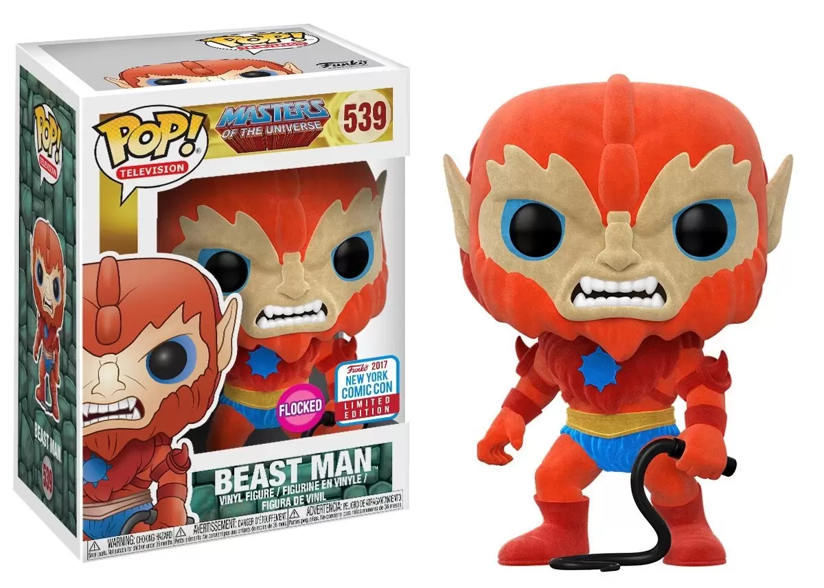 POP! Television - Masters of the Universe - Beast Man Flocked