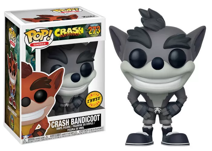 POP! Games - Crash Bandicoot - Crash Bandicoot Black And White