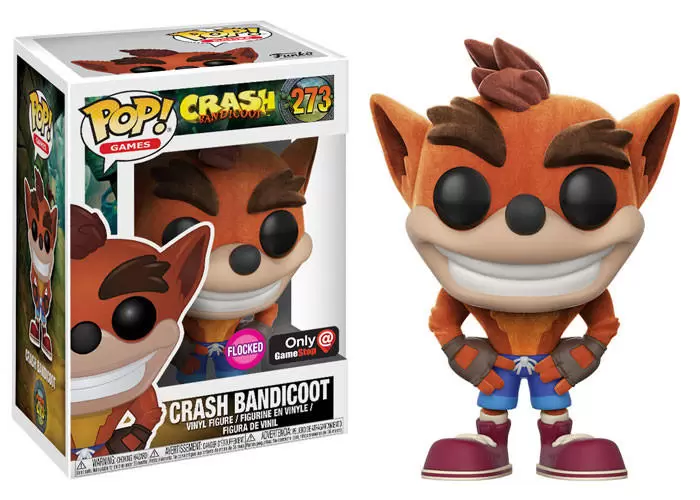 POP! Games - Crash Bandicoot - Crash Bandicoot Flocked