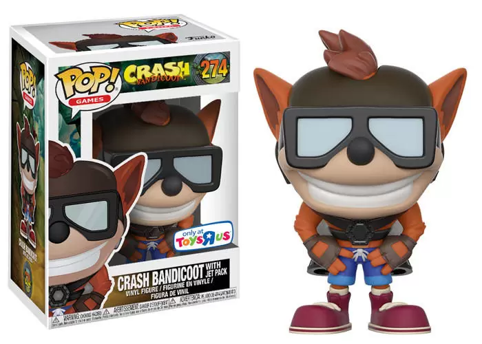 POP! Games - Crash Bandicoot - Crash Bandicoot with Jet Pack