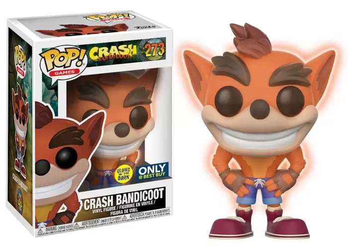 POP! Games - Crash Bandicoot - Crash Bandicoot Glows In The Dark