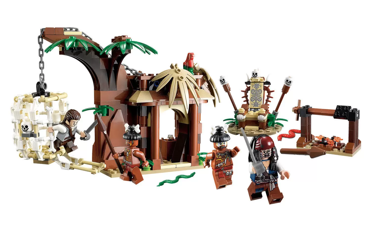 LEGO Pirates of the Caribbean - The Cannibal Escape