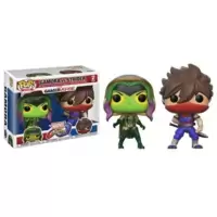 Marvel Vs Capcom - Gamora Vs Strider 2 Pack