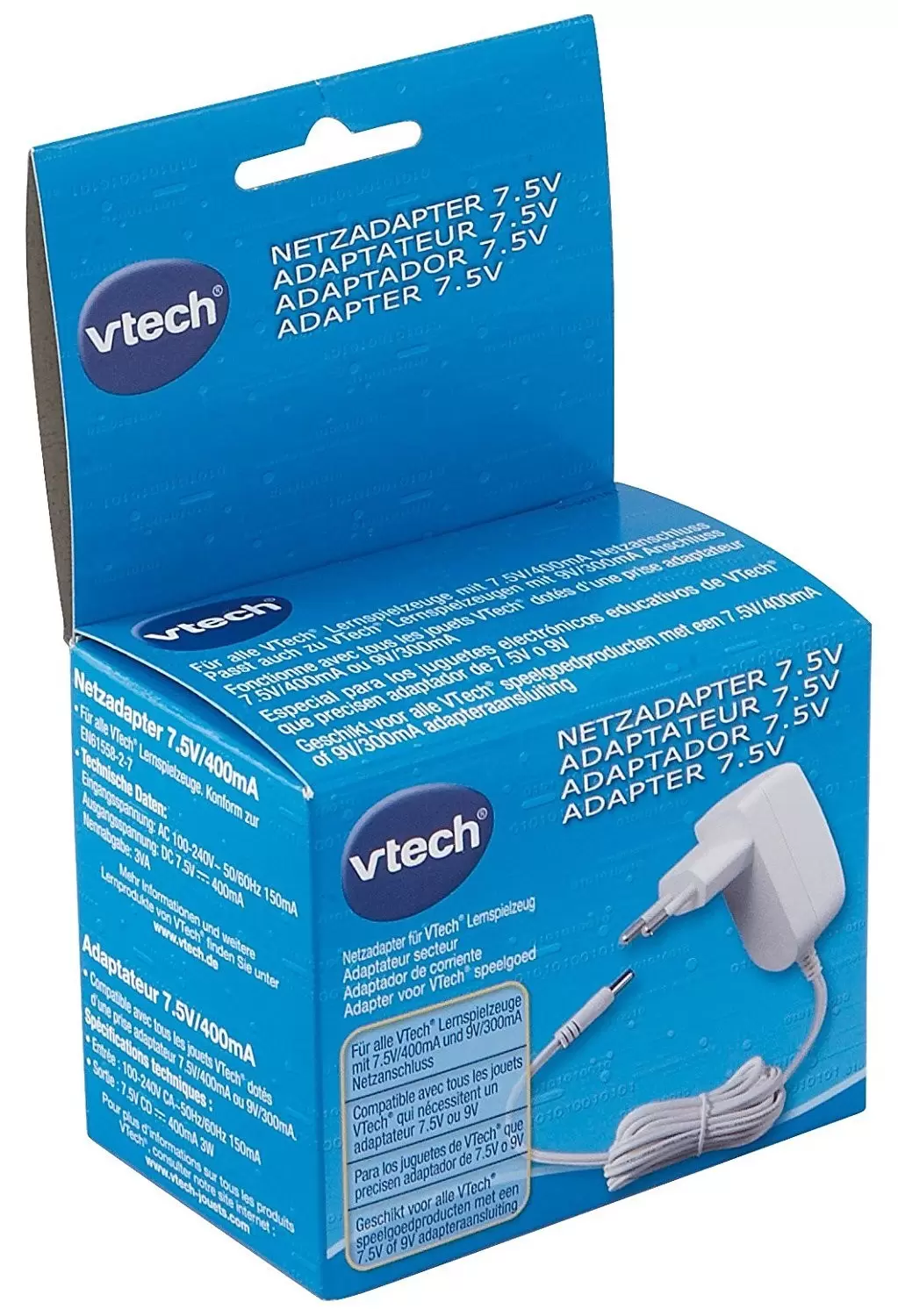 Vtech Stuff - Adaptateur secteur Vtech 7.5V - 9V