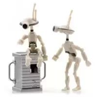 Pit Droids 2-pack with accessory 1 (white)