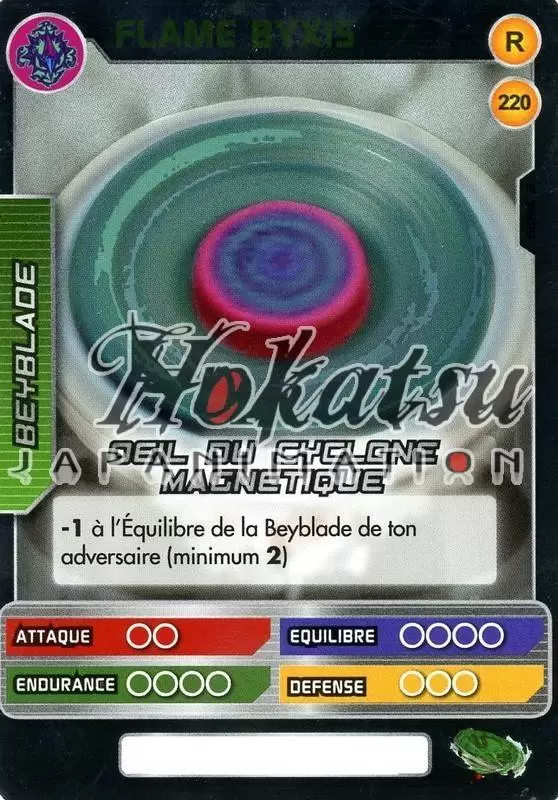 Beyblade : Battle Card Collection Série 2 - Flame Byxis