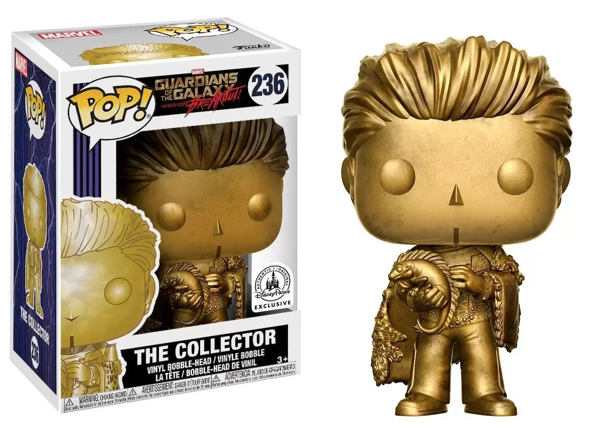 POP! MARVEL - Guardians of the Galaxy Mission Breakout - The Collector Gold