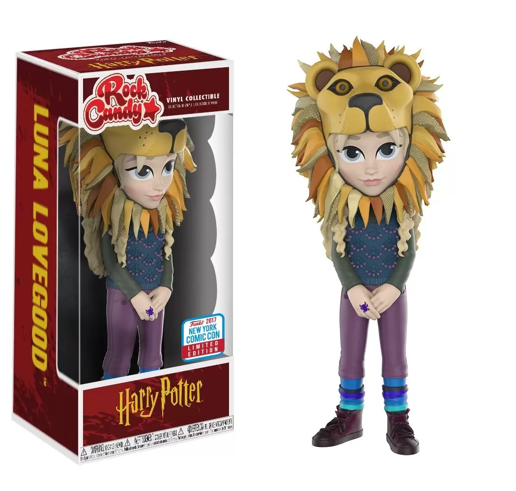 Rock Candy - Harry Potter - Luna Lovegood with Lion Head